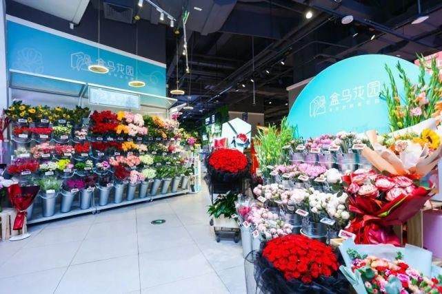 佛山文具书店货架厂家：盒马鲜生卖花，“白菜花坊”是搅局者还是颠覆者？